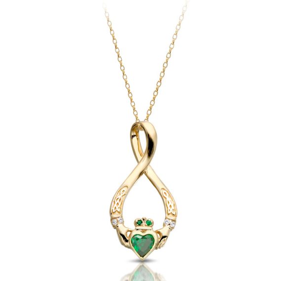 Claddagh Pendant P055G