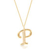 9ct-Gold-CZ-Letter-P-Pendantt-INITIAL-P