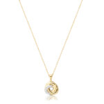 9ct-Gold-CZ-Pendant-P64