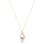 9ct-Gold-CZ-Pendant-P69A