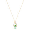 9ct-Gold-CZ-Pendant-P69G