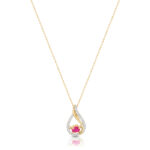 9ct-Gold-CZ-Pendant-P69R