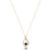 9ct-Gold-CZ-Pendant-P69S