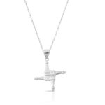 Silver-St-Brigid-Cross-Pendant-SC89