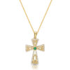 9ct Gold Celtic Cross Pendant-C141