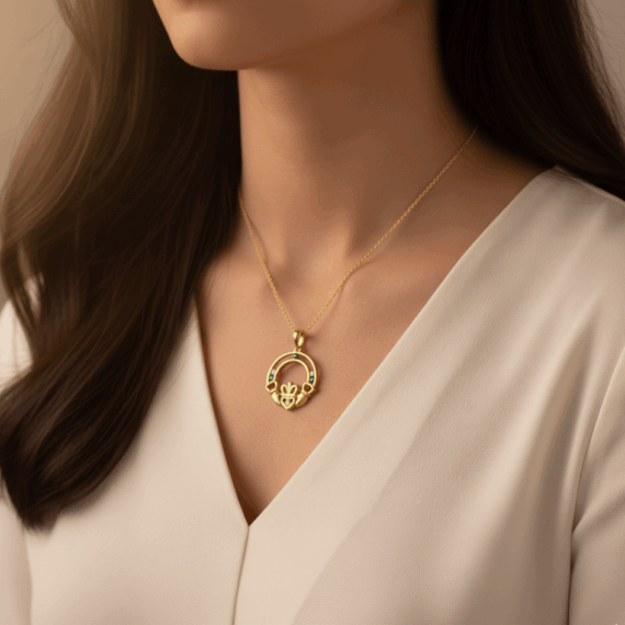 Claddagh Pendant-P061