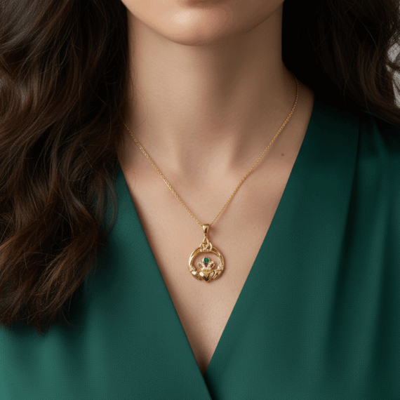 Claddagh Pendant-P062