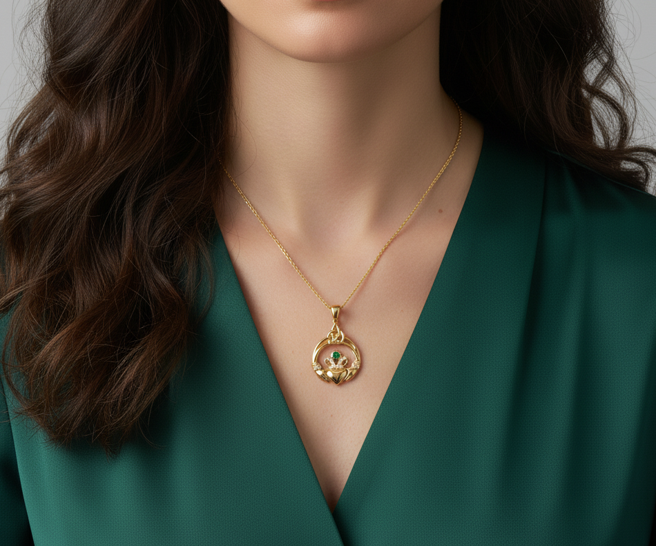 Claddagh Pendant-P062