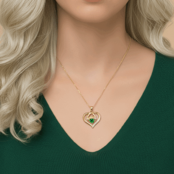 Claddagh Pendant-P064