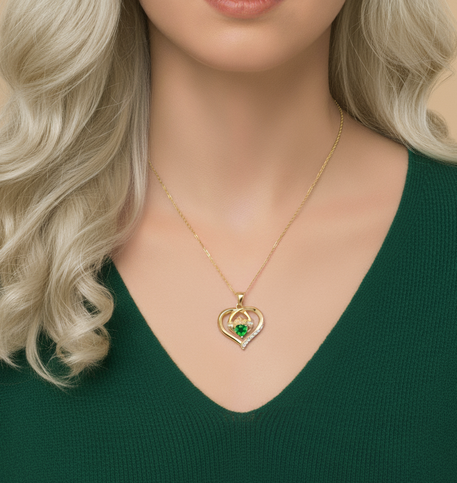 Claddagh Pendant-P064