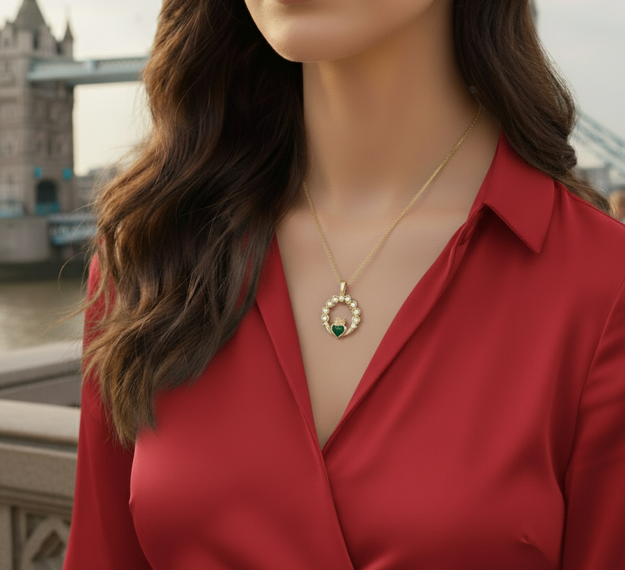Claddagh Pendant-P066