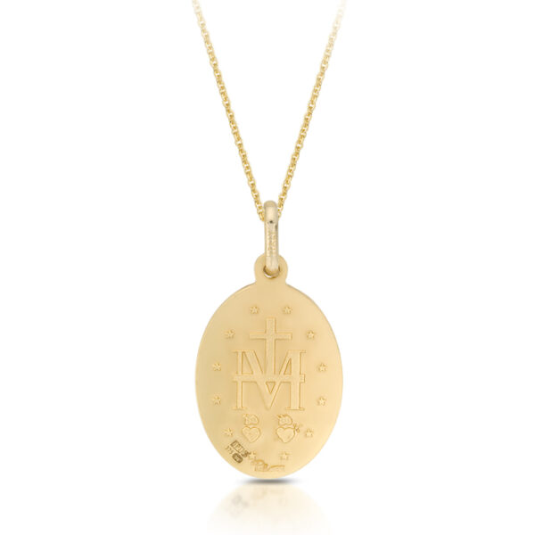 9ct Gold Miraculous Medal-MM25 - Image 2