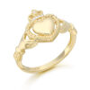 9ct Gold Claddagh Ring-CL55