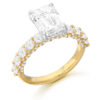 18ct Gold Diamond Engagement Ring-DPL763