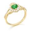 9ct Gold Claddagh Ring CL62