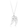 Silver Angel Wing Celtic pendant-SP021