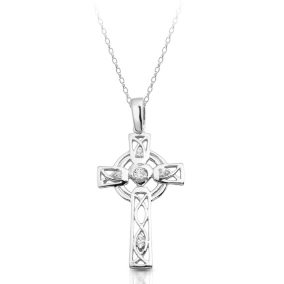 Silver Celtic Cross-SC138