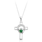 Silver Claddagh Cross-SC125G