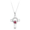 Silver Claddagh Cross-SC125R