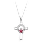 Silver Claddagh Cross-SC125R