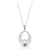 Silver Claddagh Pendant-SP031
