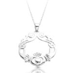 Silver Claddagh Pendant-SP051