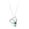 Silver Claddagh Pendant-SP058GS