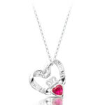 Silver Claddagh Pendant-SP058R