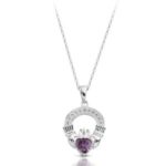 Silver Claddagh Pendant-SP188A