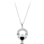 Silver Claddagh Pendant-SP188S