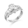 Silver Claddagh Ring-SCL34