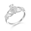 Silver Claddagh Ring-SCL39