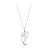 Silver Harp pendant-SP022