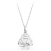 Silver Trinity Knot Celtic Pendant-SP039