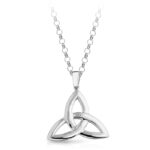 Silver Trinity Knot Celtic Pendant-SP05