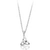 Silver Trinity Knot Celtic Pendant-SP184