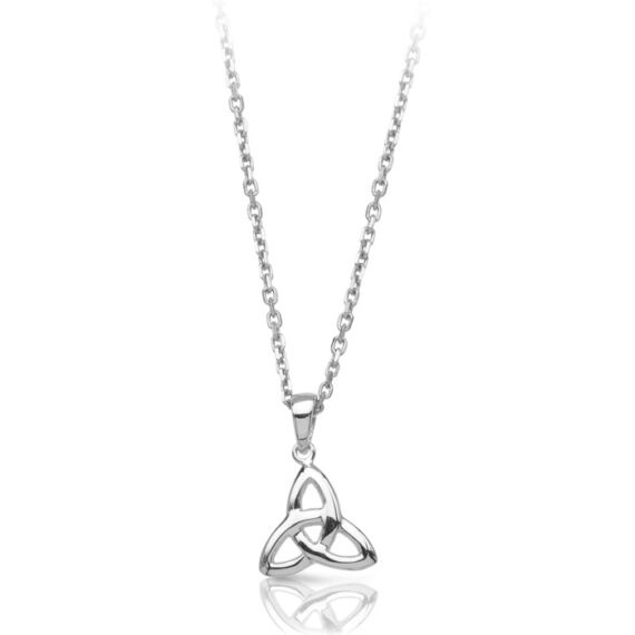 Silver Trinity Knot Celtic Pendant-SP184