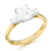 18ct Gold Lab Diamond Engagement Ring-DPL765
