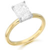 18ct Gold Lab Diamond Engagement Ring-DPL787