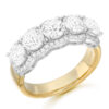 18ct Gold Lab Diamond Wedding Ring-DPL775