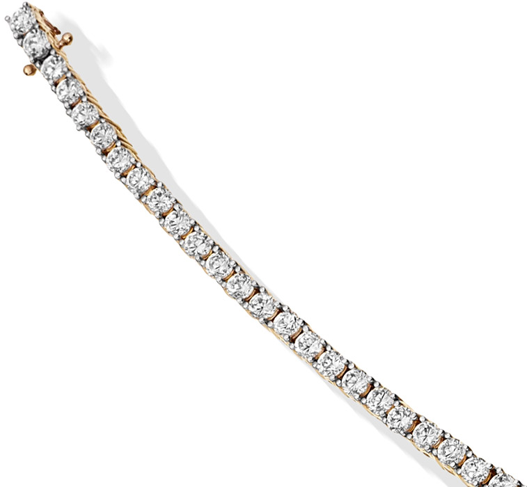 18ct Gold LAB Grown Diamond-Bracelet - DPL651 - Image 2