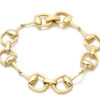 9ct Gold Horsebit Bracelet-B3