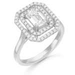 PT950 Diamond Engagement Ring-DPL706PT