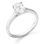 PT950 Diamond Engagement Ring-DPL709PT