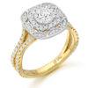 18ct Gold Diamond Engagement Ring-DPL614