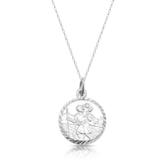 Silver Saint Christopher Medals