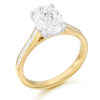 18ct Gold Lab Diamond Engagement Ring-DPL789