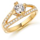 Diamond Engagement Ring-DPL432