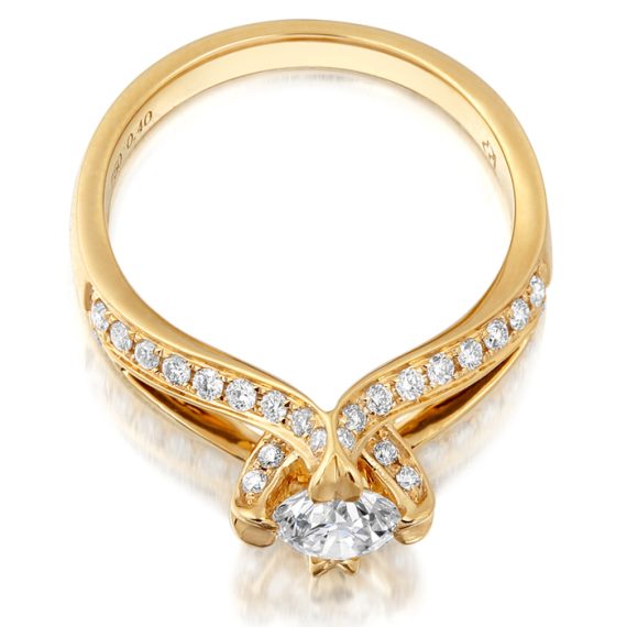 Diamond Engagement Ring-DPL432