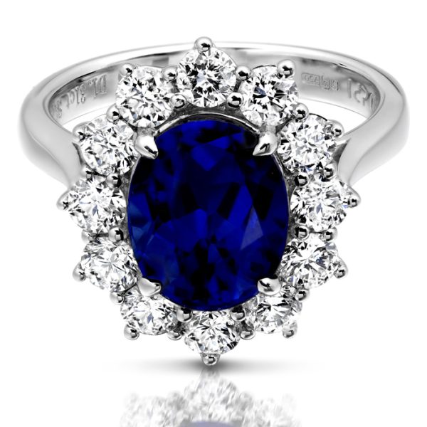 Diamond Engagement Ring-DPL549W